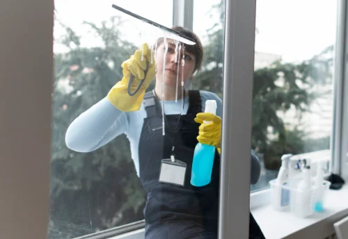 Nettoyage de vitres intérieures et extérieures à la Roquette-sur-Var